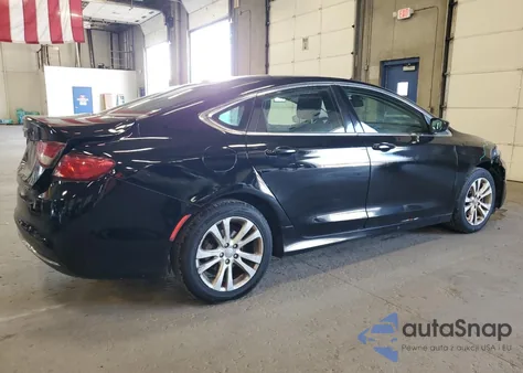 2015 Chrysler 200 Limited z USA, uszkodzony, nr VIN 1C3CCCAB2FN503955